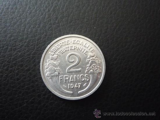Monedas antiguas de Europa: 2 FRANCOS 1947. - Foto 1