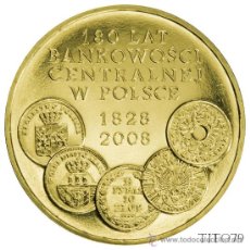Monedas antiguas de Europa: POLONIA 2 ZLOTE 2009 180º ANIV. CENTRO BANCARIO POLACO. Lote 376046884