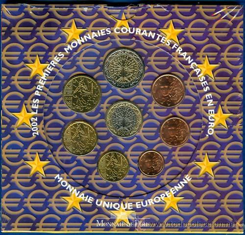 Monedas antiguas de Europa: Cartera Francia 2002 - Foto 1