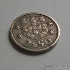 Monedas antiguas de Europa: MONEDA 2,50 ESCUDOS - 1964 - PORTUGAL