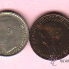 Monedas antiguas de Europa: LUXEMBURGO - LOTE DE 4 MONEDAS (VER FOTOGRAFIAS)