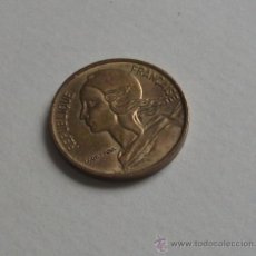 Monedas antiguas de Europa: MONEDA 5 CENTIMOS CENTIMES DE FRANCO - 1968 -FRANCIA