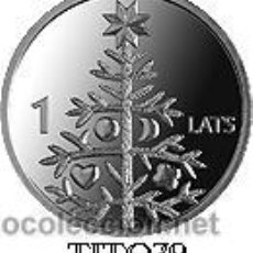 Monete antiche di Europa: LETONIA 2009 1 LATS ARBOL DE NAVIDAD. Lote 339985723