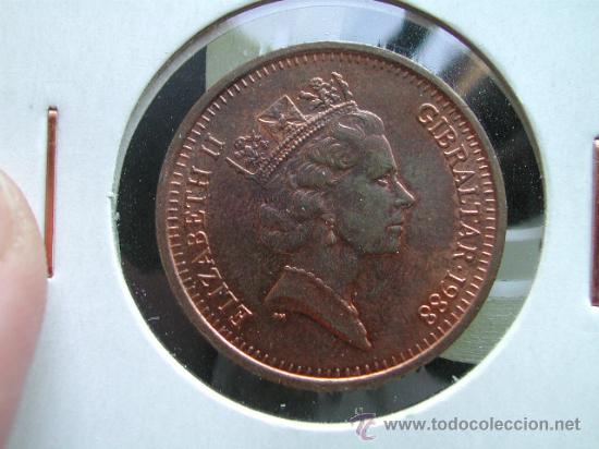 Monedas antiguas de Europa: GIBRALTAR 2 PENCE 1988 AA - Foto 1