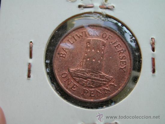 Monedas antiguas de Europa: JERSEY 1 PENNY 1994 - Foto 2