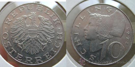 Monedas antiguas de Europa: AUSTRIA 10 SCHILLING CHELINES 1992 - Foto 1