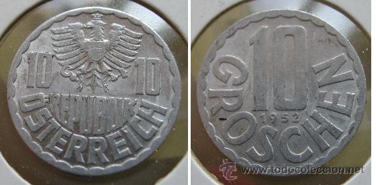 Monedas antiguas de Europa: AUSTRIA 10 GROSCHEN 1951 - Foto 1