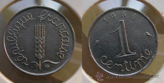 Monedas antiguas de Europa: FRANCIA 1 CENTIMO 1964 - Foto 1