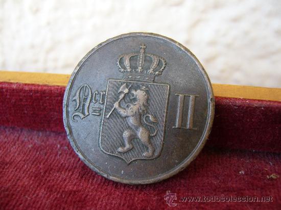 Monedas antiguas de Europa: Noruega. 5 Ore 1876 - Foto 1