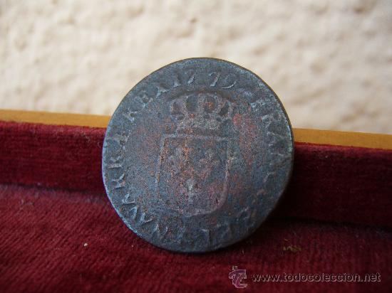 Monedas antiguas de Europa: Francia - 1 Sol 1779 - Foto 2
