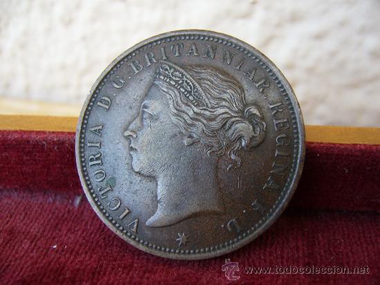 Monedas antiguas de Europa: Jersey - 1/12 Chelin 1888 - Foto 2