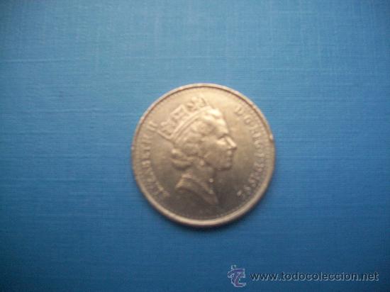 Monedas antiguas de Europa: 10 PENCE INGLATERRA 1992 - Foto 1