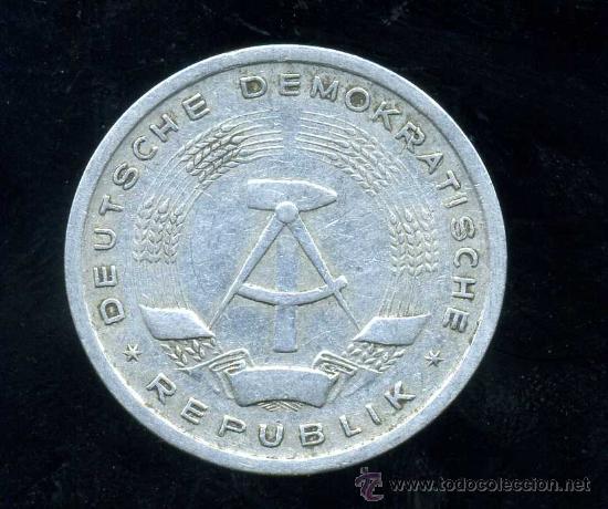 Moedas antigas da Europa: ALEMANIA DEL SUR : 1 MARCO 1956 A