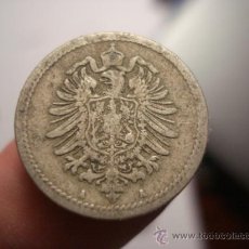 Monedas antiguas de Europa: 100 ALEMANIA MONEDA DE 5 PFENNIG AÑO 1875 A - OCASION A DIARIO MONEDAS A BAJO PRECIO