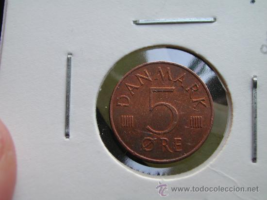 Monedas antiguas de Europa: DINAMARCA 5 ORE 1980 - Foto 2