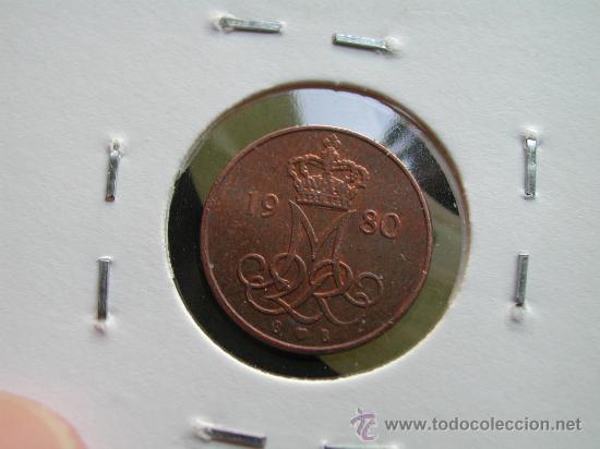 Monedas antiguas de Europa: DINAMARCA 5 ORE 1980 - Foto 1