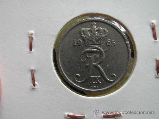 Monedas antiguas de Europa: DINAMARCA 10 ORE 1965 - Foto 1