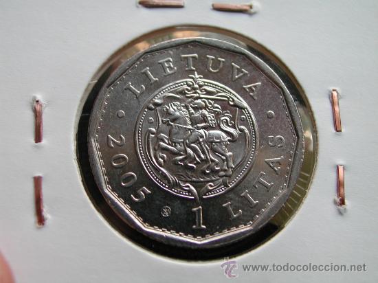 Monedas antiguas de Europa: LITUANIA 1 LITAS 2005 - Foto 2
