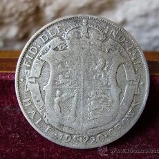 Monedas antiguas de Europa: INGLATERRA - 1/2 CORONA 1920 - GEORGE V. Lote 28645187