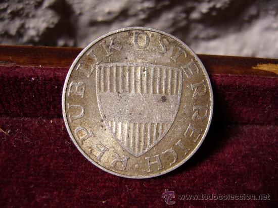 Monedas antiguas de Europa: Austria - 10 Schilling 1971 - Foto 2