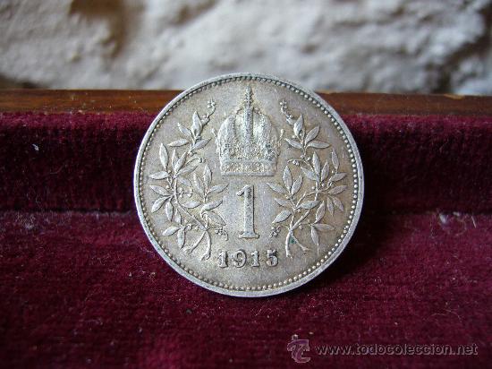 Monedas antiguas de Europa: Austria - 1 Corona 1915 - Foto 1