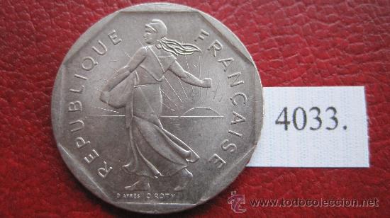 Monedas antiguas de Europa: Francia , 2  francos  1980 - Foto 1