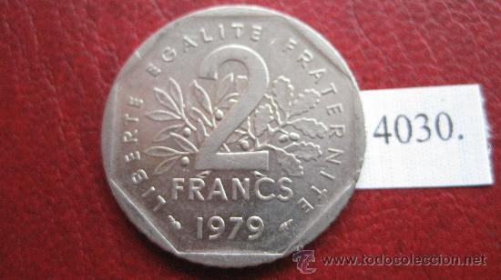 Monedas antiguas de Europa: Francia , 2  francos  1979 - Foto 2