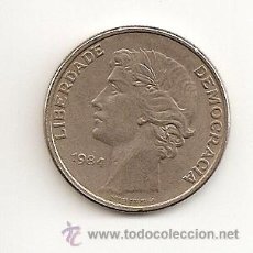 Monedas antiguas de Europa: LIBERADA DE DEMOCRACIA 1984 NORTE DE ALMEIDA. VALOR 25 ESCUDOS REPÚBLICA PORTUGUESA - EN NIQUEL. EBC