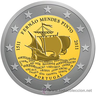 Monedas antiguas de Europa: Monedas conmemorativa de 2 euros Portugal 2011