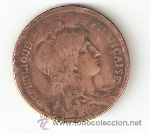 Monedas antiguas de Europa: REPUBLIQUE FRANCAISE 1917