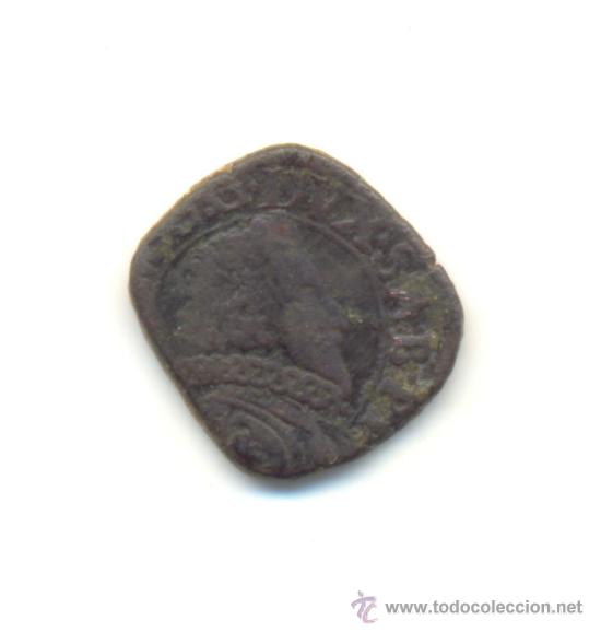Monnaies anciennes de Europe: MONEDA DE 1627 A CLASIFICAR DI&Aacute;METRO: 15 MM.