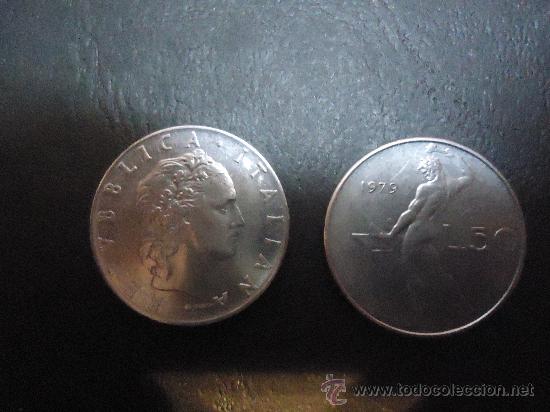 Monete antiche di Europa: N30 ITALIA 50 LIRAS 1979