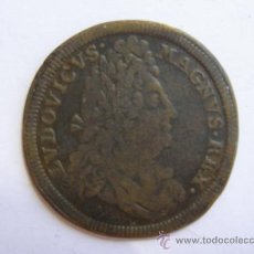 Monedas antiguas de Europa: FRANCIA. FRANCE.LUIS XIV. REY SOL. JETON DE COBRE. MUY BONITO. Lote 32271941