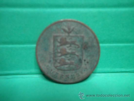 Monedas antiguas de Europa: GUERNSEY 1 DOUBLE 1830 - Foto 2