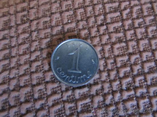Monedas antiguas de Europa: republica francesa 1 centime - Foto 1