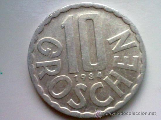 Monedas antiguas de Europa: AUSTRIA 10 GROSCHEN 1984 - Foto 1