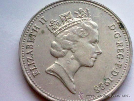 Monedas antiguas de Europa: INGLATERRA 5 PENCE 1988 - Foto 1