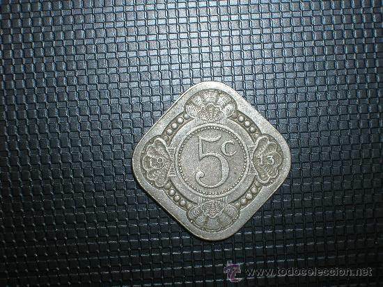 Monedas antiguas de Europa: Holanda 5 c&eacute;ntimos 1913 (4683) - Foto 1