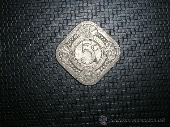 Monedas antiguas de Europa: Holanda 5 c&eacute;ntimos 1914 (4687) - Foto 1