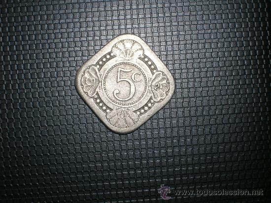 Monedas antiguas de Europa: Holanda 5 c&eacute;ntimos 1923 (4689) - Foto 1