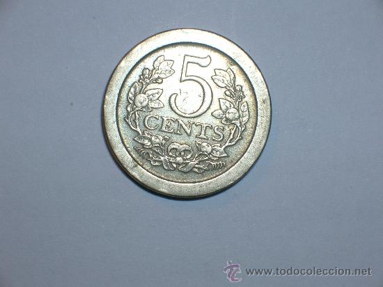 Monedas antiguas de Europa: Holanda 5 c&eacute;ntimos 1908 (2860) - Foto 2