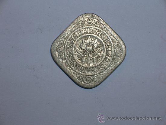 Monedas antiguas de Europa: Holanda 5 c&eacute;ntimos 1929 (2864) - Foto 2