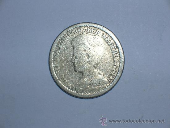 Monedas antiguas de Europa: holanda 25 c&eacute;ntimos 1917 (32) - Foto 1