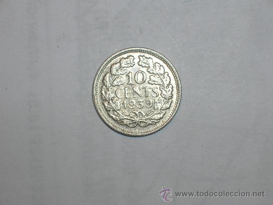 Monedas antiguas de Europa: holanda 10 c&eacute;ntimos 1939 (85) - Foto 1