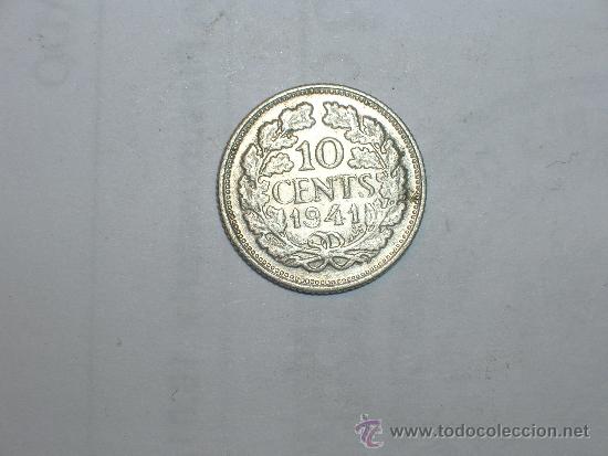Monedas antiguas de Europa: holanda 10 c&eacute;ntimos 1941 (86) - Foto 1