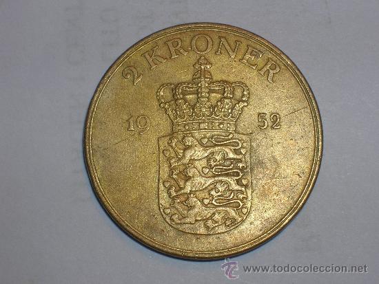 Monedas antiguas de Europa: dinamarca 2 coronas 1952 (2003) - Foto 1