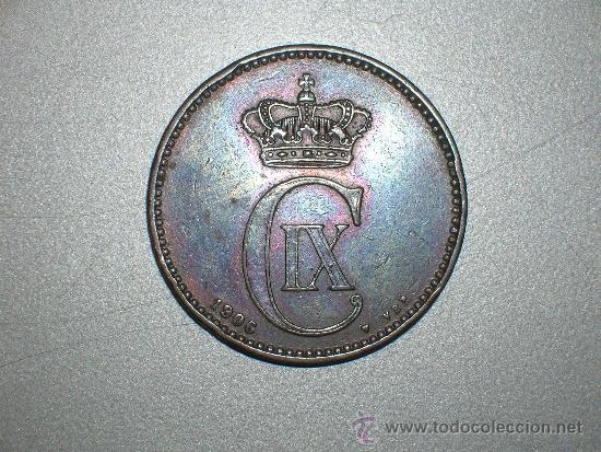 Monedas antiguas de Europa: dinamarca 5 ore 1906 (2139) - Foto 1