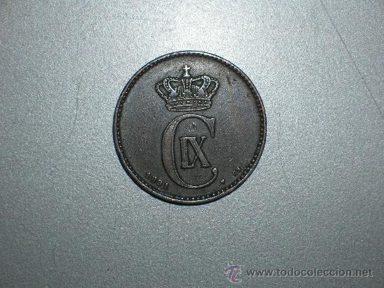 Monedas antiguas de Europa: dinamarca 2 ore 1891(2203) - Foto 1