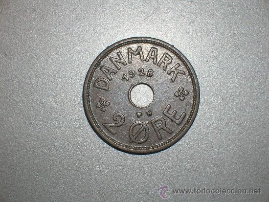 Monedas antiguas de Europa: dinamarca 2 ore 1928 (2179) - Foto 1