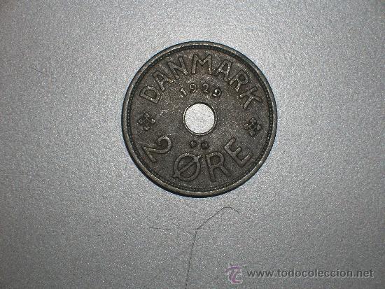 Monedas antiguas de Europa: dinamarca 2 ore 1929 (2180) - Foto 1
